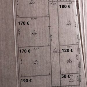 Сдаются в аренду 7 кабинетов, с различной площадью на 3 этаже, Молодово, ул. Штефан чел Маре